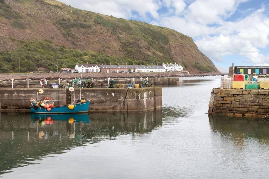 The Cottage By The Sea, Scotland Burnmouth Exterior foto